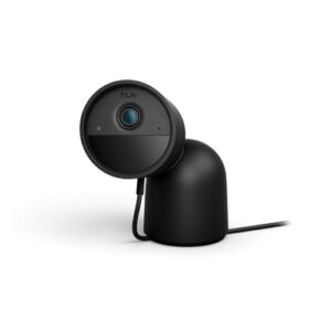 Philips Hue Secure Desktop-Überwachungskamera, Außenkamera, Schwarz