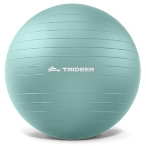 Trideer Gymnastikball – Sitzball für Yoga, Pilates, Büro & Training