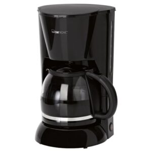 Clatronic® Kaffeemaschine | Kaffeeautomat für 12-14 Tassen (ca. 1,5 Liter) | Filterkaffeemaschine mit Nachtropfsicherung und herausnehmbaren Filtereinsatz | 900W | Coffee Machine KA 3473 schwarz