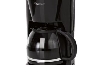 Clatronic® Kaffeemaschine | Kaffeeautomat für 12-14 Tassen (ca. 1,5 Liter) | Filterkaffeemaschine mit Nachtropfsicherung und herausnehmbaren Filtereinsatz | 900W | Coffee Machine KA 3473 schwarz