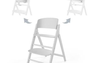 CYBEX Gold CLICK & FOLD Hochstuhl 3in1-Set, Mitwachsend, All White