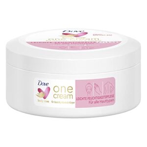 Dove Body Love One Cream Leichte Feuchtigkeitspflege Body Cream für Gesicht, Hände und Körper für alle Hauttypen 250 ml 1 Stück