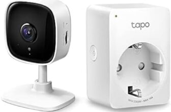 TP-Link Tapo Smart WLAN Steckdose Tapo P110 mit Energieverbrauchskontrolle, Smart Home Alexa Steckdose, funktioniert mit Alexa, Google Home, Sprachsteuerung, Fernzugriff, Kein Hub notwendig, Mini