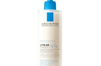 La Roche-Posay Lipikar Syndet AP+ Duschcreme, Neurodermitis Haut, 400 ml