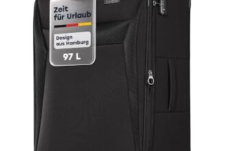 Travelite Koffer Chios Größe L, 78 cm, 90-97 Liter, Reisekoffer groß