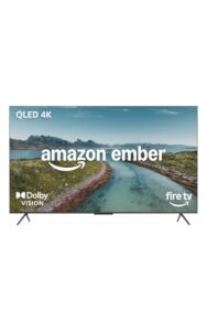 Amazon Ember QLED-Serie mit Fire TV (neueste Generation), 50-Zoll Smart TV in 4K Ultra HD, HDR10+, Dolby Vision, Dolby Audio, Quad-Core-Prozessor, finde Serien schneller mit Alexa+