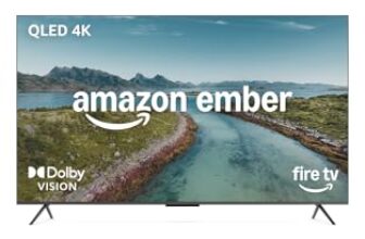 Amazon Ember QLED-Serie mit Fire TV (neueste Generation), 50-Zoll Smart TV in 4K Ultra HD, HDR10+, Dolby Vision, Dolby Audio, Quad-Core-Prozessor, finde Serien schneller mit Alexa+