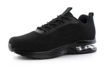Hitmars Laufschuhe Herren Sneaker mit Dämpfung Sportschuhe Leichte Atmungsaktiv Turnschuhe für Jogging Fitness Training Freizeit Schwarz 43