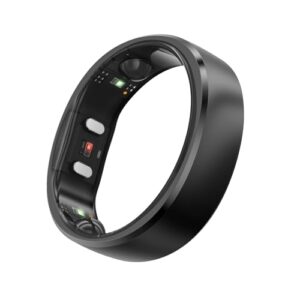 RingConn Gen 2 Smart Ring, weltweit erstes Schlafapnoe-Monitoring, Keine App-Abonnement, 12 Tage Akkulaufzeit, Stress-/Herzfrequenz-/Frauen-Gesundheits-Tracker, kompatibel mit Android und iOS