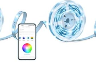 Tapo LED Strip 5M, Wifi LED Streifen, 16 Mio. Farben, dimmbar, APP Steuerung, schneidbar, kompatibel mit Amazon Alexa, Hey Google, kein Hub notwendig, energiesparend L900-5 (Packung mit 2)