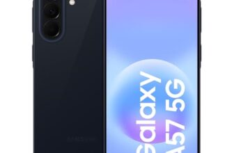 Samsung Galaxy A57 5G, Schlankes AI-Smartphone, Awesome Intelligence, 256 GB Speicherplatz, 50 MP Weitwinkel-Kamera, Bis zu 2 Tage Akkulaufzeit, IP68, Awesome Navy, 2,5 Jahre Herstellergarantie