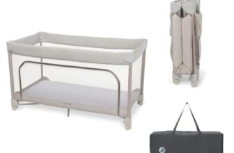 Maxi-Cosi Merlin, Baby und Kinderreisebett, 0-18 kg, Elegance Beige