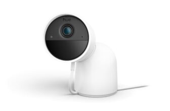 Philips Hue Secure Desktop-Überwachungskamera, Außenkamera, Weiß