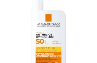La Roche-Posay Anthelios Invisible Fluid Sonnencreme Gesicht, LSF 50+ 50 ml