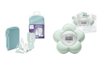 Philips Avent Babypflege-Set & Avent Digitalthermometer (Modell SCH480/00)