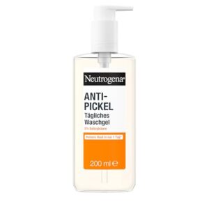 Neutrogena Anti-Pickel Tägliches Waschgel porentiefe Reingung, 200 ml