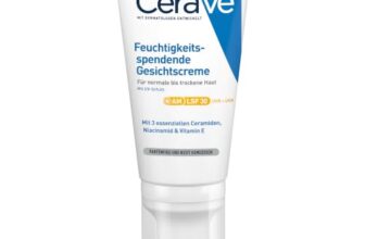CeraVe Feuchtigkeitsspendende Gesichtscreme LSF 30, UVA- & UVB-Schutz, 50ml