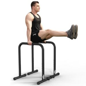 RELIFE REBUILD YOUR LIFE Dip-Station Übung, Parallelstange, strapazierfähig, Dip-Ständer, Fitnessstudio, Dip-Stange, Stabiler Stabilisator, Höhe Fitness Turnhalle Ausüben Calisthenics Equipment