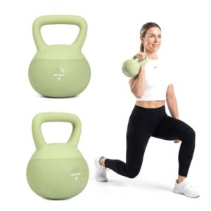XTREXO Soft Kettlebell 6 kg für Fitness-, Kraft- und Funktionstraining