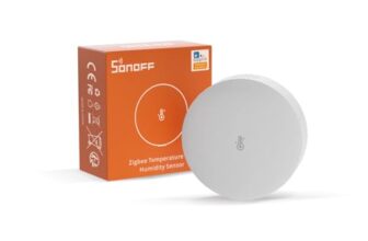 SONOFF SNZB-02P Zigbee Temperatur- und Feuchtigkeitssensor,Smart Thermometer Hygrometer mit Komfortalarm,Zigbee Temperatursensor Kompatibel mit Alexa/Google Home/HA/IFTTT,Zigbee Hub Erforderlich.