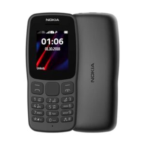 Nokia 106, Dual, 4GB 4MB Ram, Schwarz