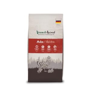 Venandi Animal – Premium Katzenfutter – Huhn, mit viel frischem Geflügel, Trockenfutter, getreidefrei 1er Pack (1 x 1,5kg)