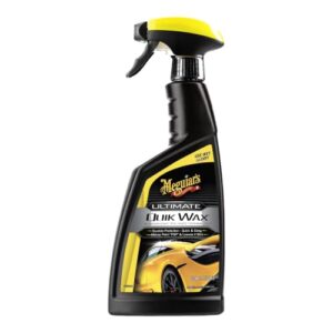 Meguiar’s Ultimate Quik Spray Wax® Sprühwachs – Autopflege – Autowachs mit Abperleffekt – einfache Handanwendung – Glatte Schutzschicht für mehr Glanz- 473ml, G200916EU