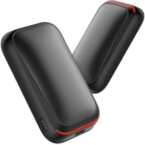 Gaiatop Taschenwärmer Handwärmer Elektrisch 2-Pack, Kompakt für Handschuhe