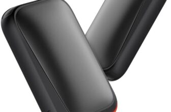 Gaiatop Taschenwärmer Handwärmer Elektrisch 2-Pack, Kompakt für Handschuhe