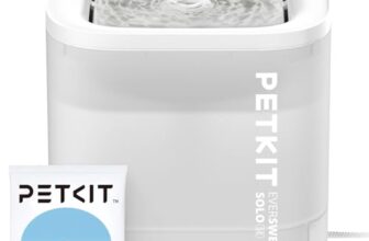 PETKIT CYBERTAIL Katzen Trinkbrunnen, Hundewasserspender, 1,85L Katzen Hunde Wasserbrunnen, Intelligentes LED-Licht, 25dB Extrem Leiser,Schnurgebundener Wasserspender, Schnurlose Wasserpumpe