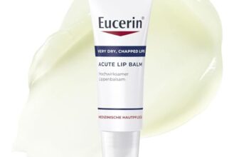 Eucerin UreaRepair Acute Lip Balm 10 ml, Lippenpflege für trockene Lippen
