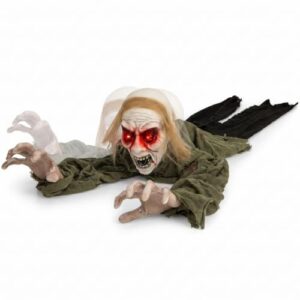 SOARS Halloween Dekoration, animierter Zombie mit gruseligem Sound