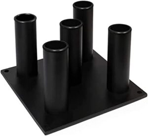 Yes4All AEA6 Vertikale Langhantel Halter Stand, 5 Bars