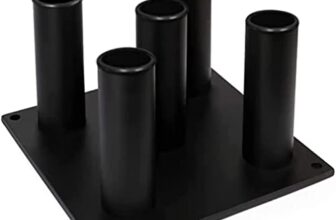 Yes4All AEA6 Vertikale Langhantel Halter Stand, 5 Bars