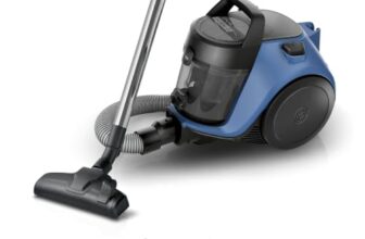 Bosch Staubsauger beutellos Serie 2 inkl. Polsterdüse, BGS05AM, Blau