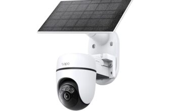 Tapo C610 KIT 2K 360° Solar Überwachungskamera Außen (Akku 6700 mAh, Farbnachtsicht, WLAN 2,4 GHz, KI-Erkennung, Licht- & Ton-Alarm, lokale Speicherung über microSD-Karte oder H500-Homebase)