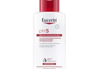 Eucerin pH5 Feuchtigkeitsbewahrende Waschlotion 200 ml, seifenfreie Pflegedusche
