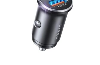 LISEN 54W Zigarettenanzünder USB C, PD&QC3.0 Auto Ladegerät KFZ