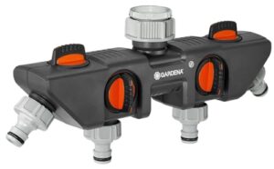 Gardena 4-Wege-Verteiler, Verteiler für Wasserhahn