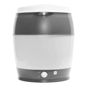 MAM Sterilisator, elektrischer Dampfsterilisator für Babyflaschen, grau