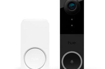 Philips Hue Secure Video-Türklingel, Außenkamera, Kabelgebunden