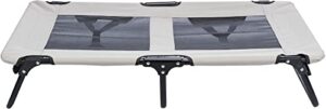 TRIXIE Hundeliege Strong, weich & waschbar – 99 x 19 x 50 cm, beige/schwarz