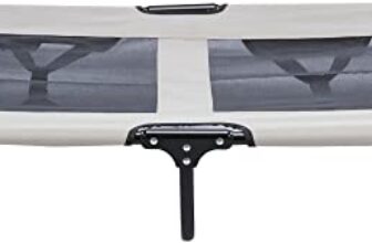 TRIXIE Hundeliege Strong, weich & waschbar – 99 x 19 x 50 cm, beige/schwarz