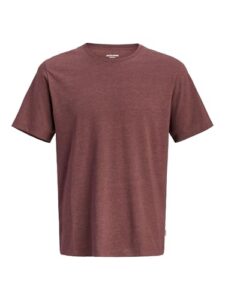JACK & JONES Jjeorganic Melange Tee Ss O-Neck Noos