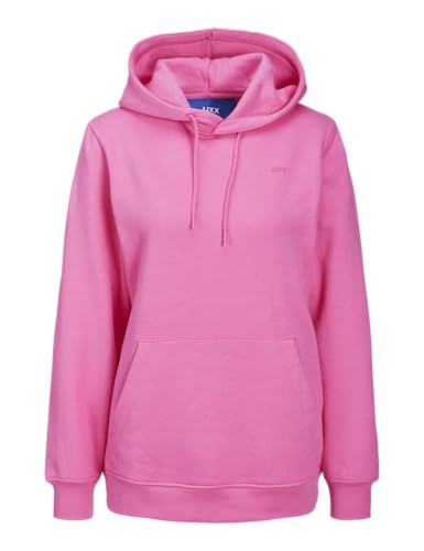 Jjxx Women’s Jxabbie RLX Ls Every Hood SWT Noos Carmine Rose Print:Magenta Jjxx Logo L