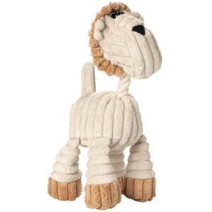 HUNTER Hundespielzeug HUGGLY, für kleine und mittlere Hunde, Plüschspielzeug, Kuschelspielzeug, weich, kuschelig, niedlich, waschbar, Stil: Zoo Lion, Größe: 25 cm
