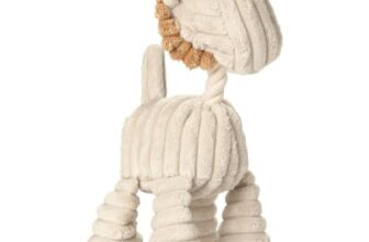 HUNTER Hundespielzeug HUGGLY, für kleine und mittlere Hunde, Plüschspielzeug, Kuschelspielzeug, weich, kuschelig, niedlich, waschbar, Stil: Zoo Lion, Größe: 25 cm