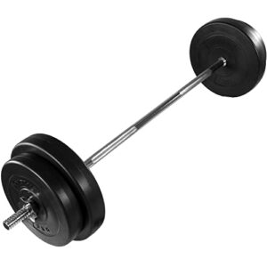 MOVIT Langhantelset 30/60,5 kg, 121,5/168 cm, 25 mm