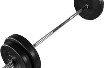 MOVIT Langhantelset 30/60,5 kg, 121,5/168 cm, 25 mm