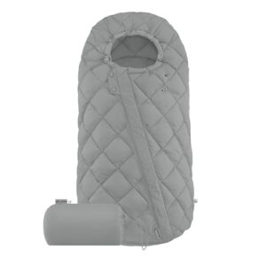 CYBEX Gold Fußsack Snøgga 2, Für Kinderwagen, Stone Grey